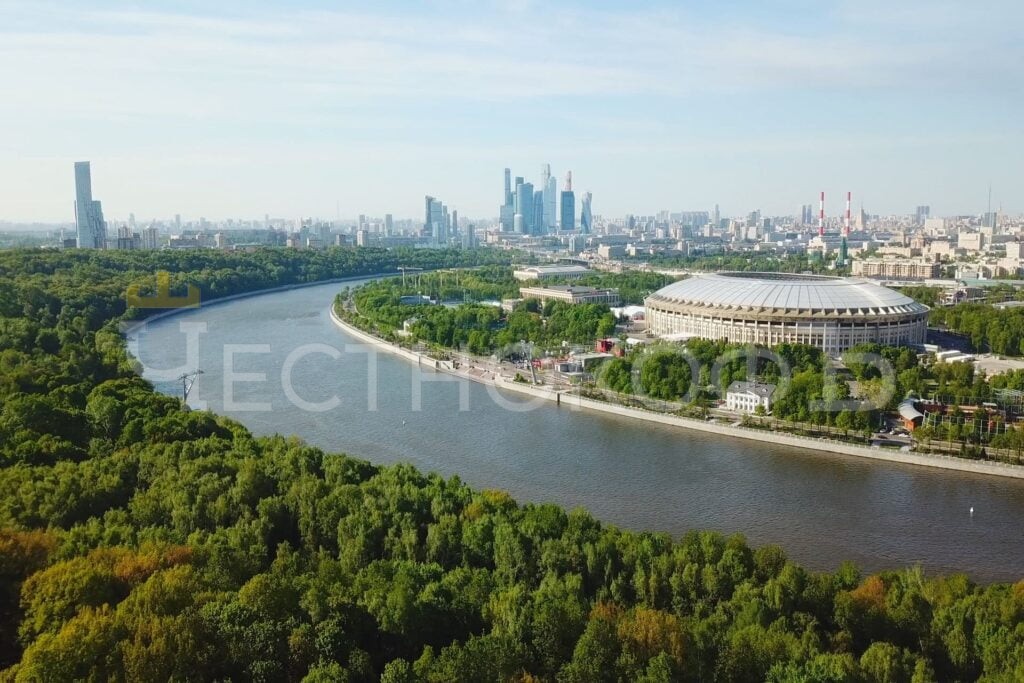 Стадион Лужники рядом с ЖК Андреевский